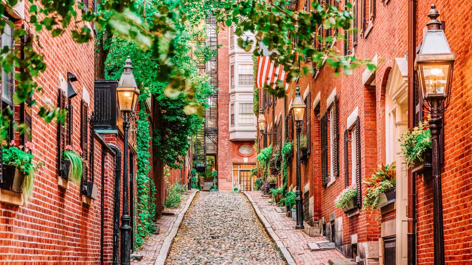 Beacon Hill, Boston Massachusetts — the region Hughes Sheet Metal has proudly served for over 130 years